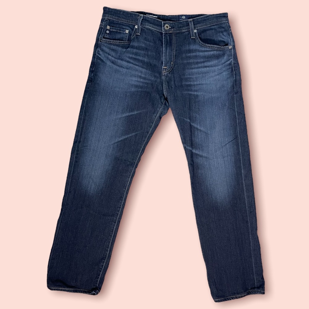 AG “The Matchbox” Slim Straight Jeans Size 33R